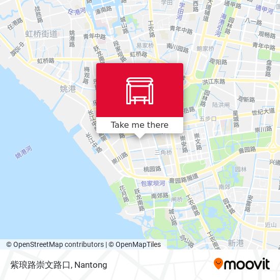 紫琅路崇文路口 map