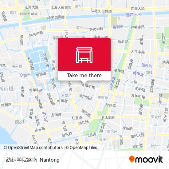 纺织学院路南 map