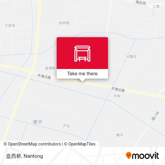 盘西桥 map