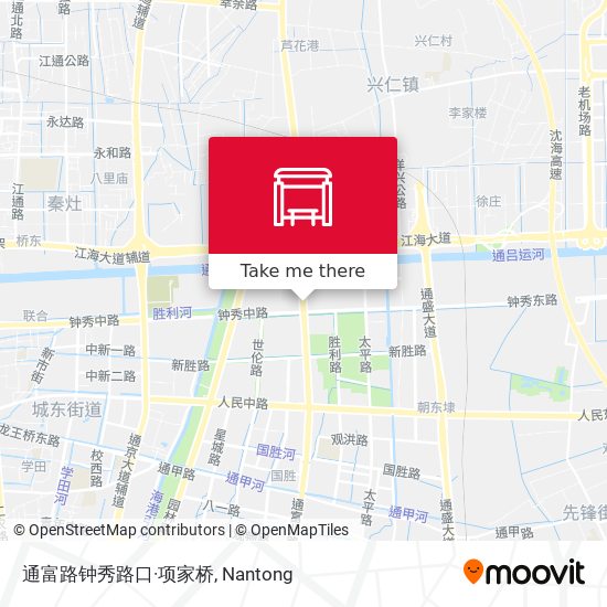 通富路钟秀路口·项家桥 map