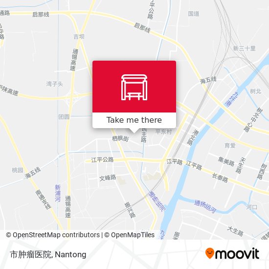 市肿瘤医院 map