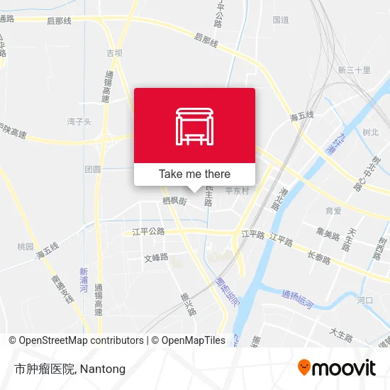 市肿瘤医院 map