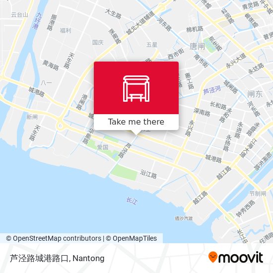 芦泾路城港路口 map