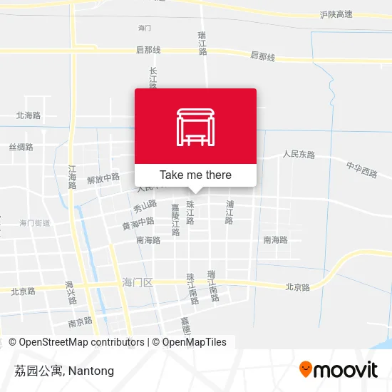 荔园公寓 map