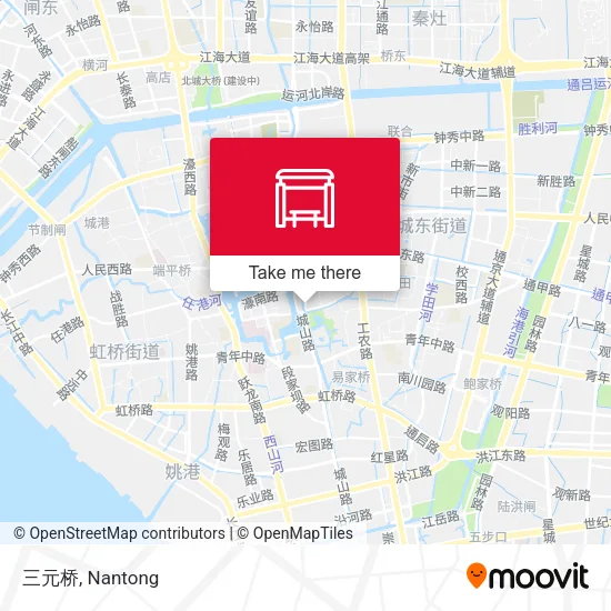 三元桥 map