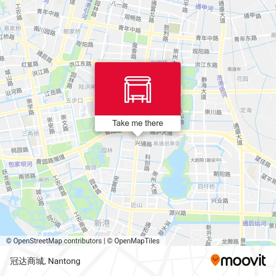 冠达商城 map