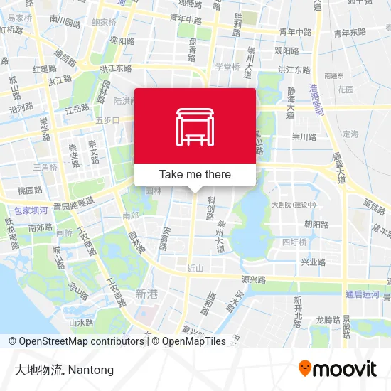大地物流 map