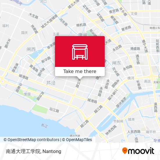 南通大理工学院 map