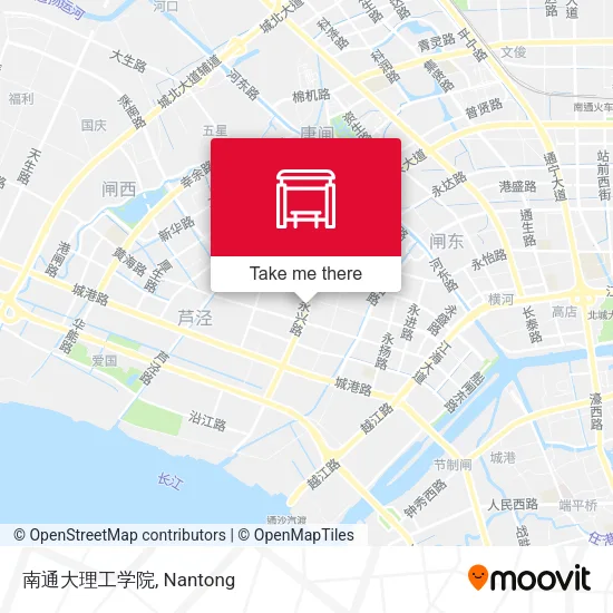 南通大理工学院 map