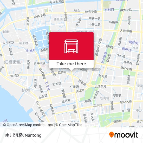 南川河桥 map