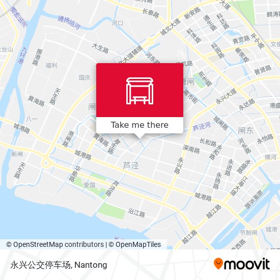 永兴公交停车场 map