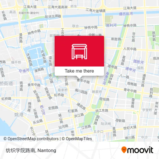 纺织学院路南 map