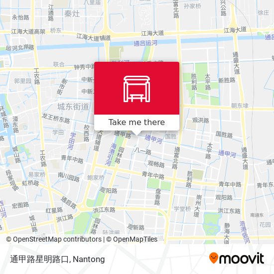 通甲路星明路口 map