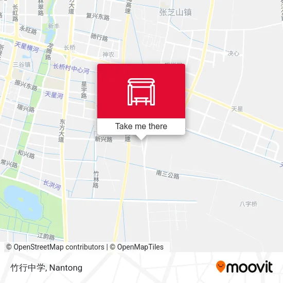 竹行中学 map