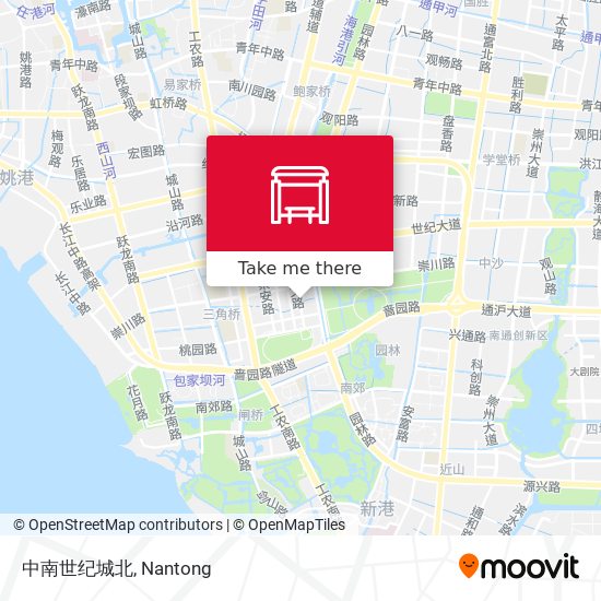 中南世纪城北 map