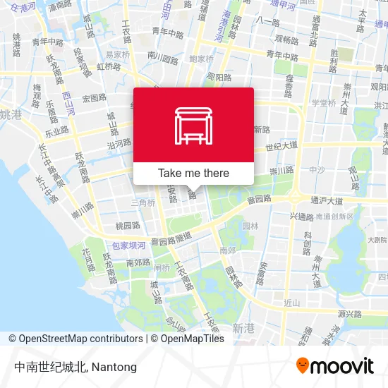 中南世纪城北 map