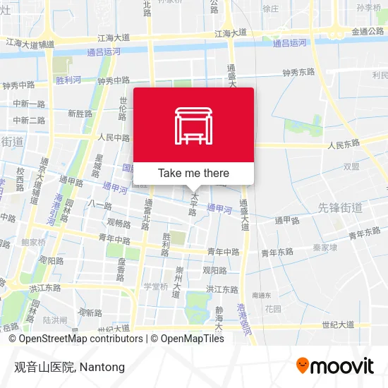 观音山医院 map