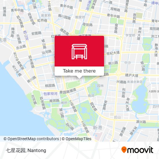 七星花园 map