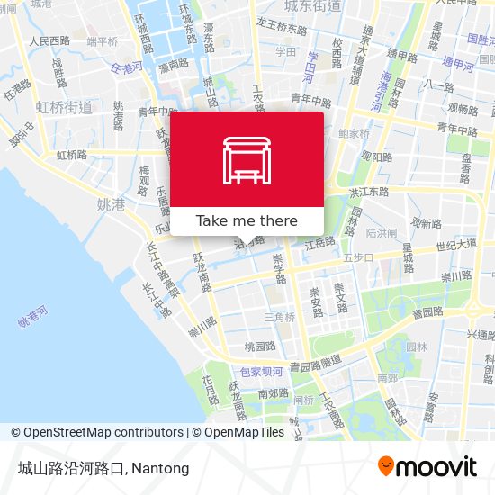城山路沿河路口 map
