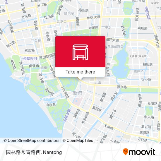 园林路常青路西 map