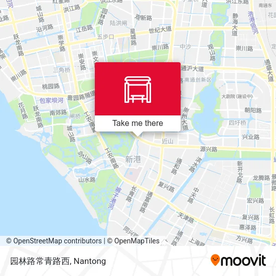 园林路常青路西 map