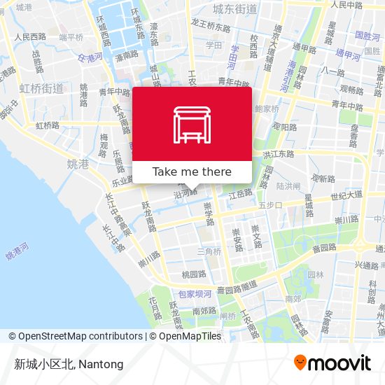 新城小区北 map