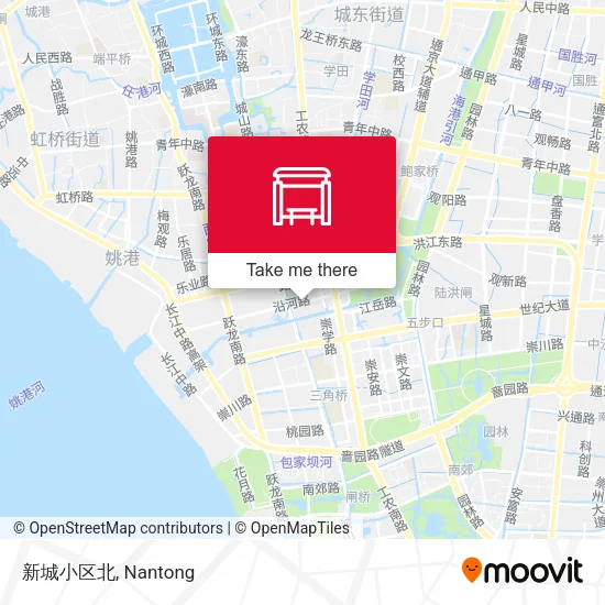 新城小区北 map