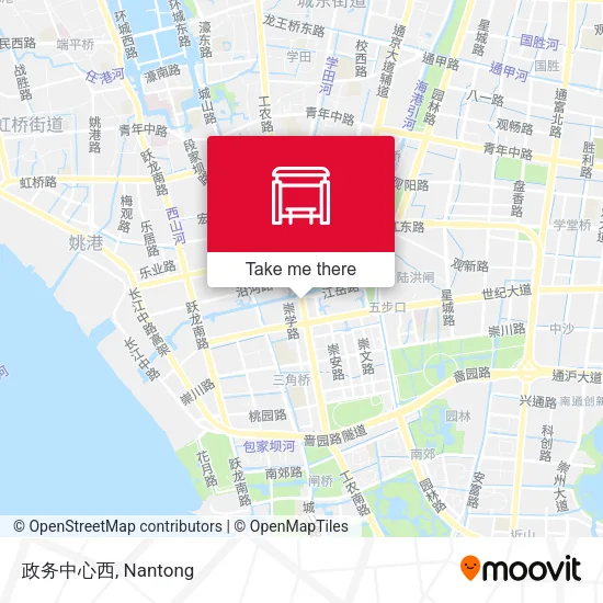政务中心西 map