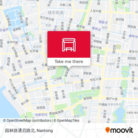 园林路通启路北 map