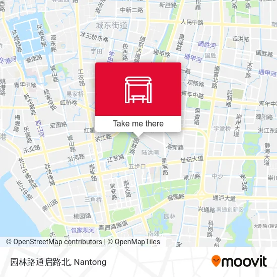 园林路通启路北 map