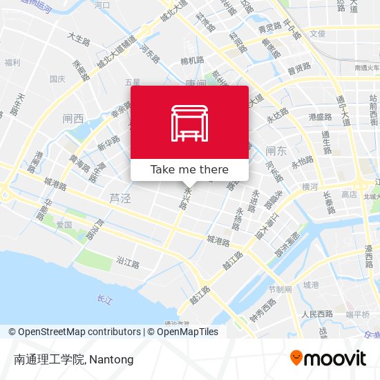 南通理工学院 map