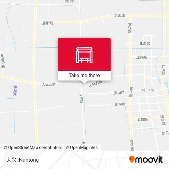 大兴 map