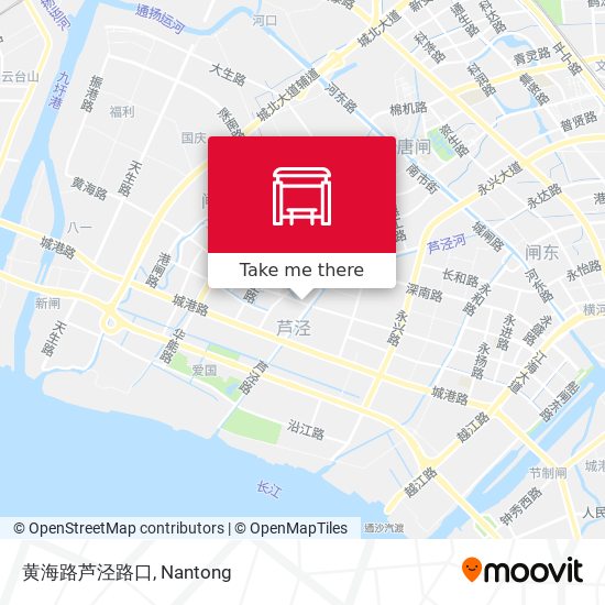 黄海路芦泾路口 map