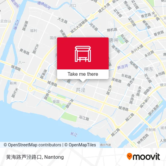 黄海路芦泾路口 map