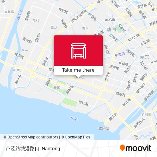 芦泾路城港路口 map