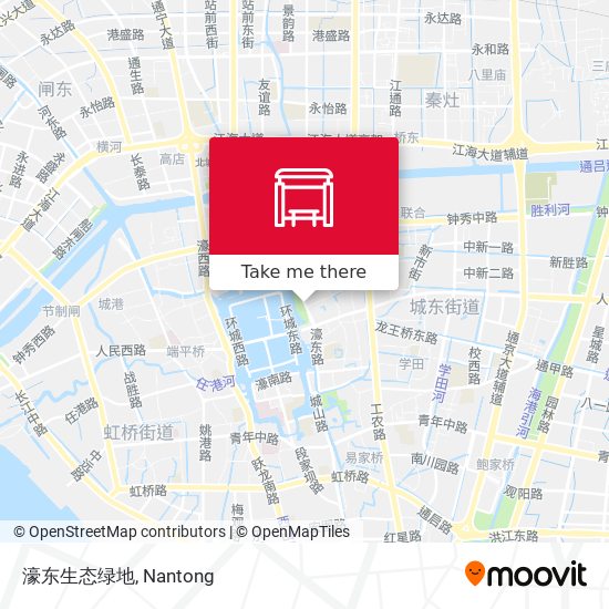 濠东生态绿地 map