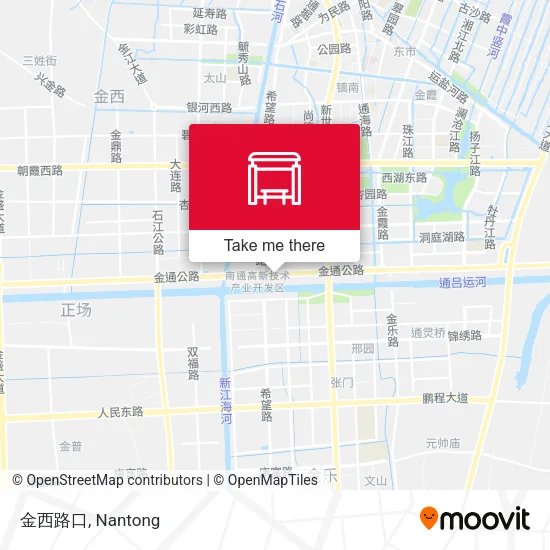 金西路口 map