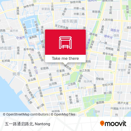 五一路通启路北 map
