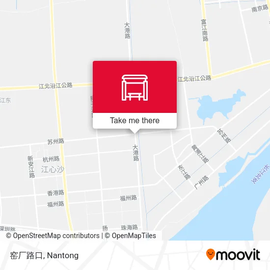 窑厂路口 map