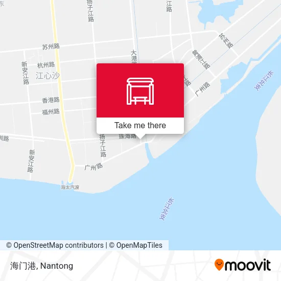海门港 map