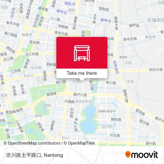 崇川路太平路口 map