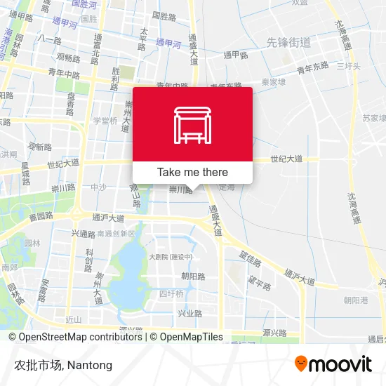 农批市场 map