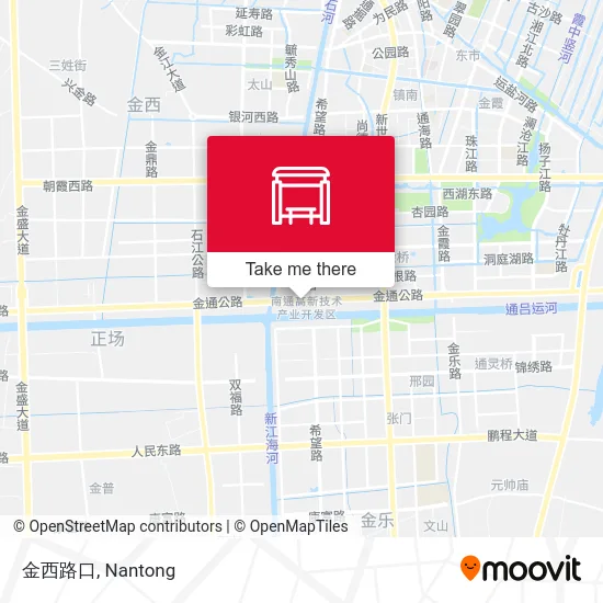 金西路口 map