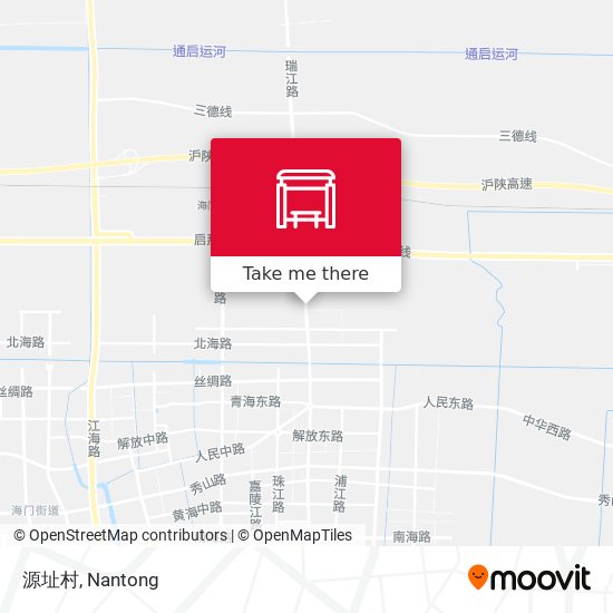 源址村 map