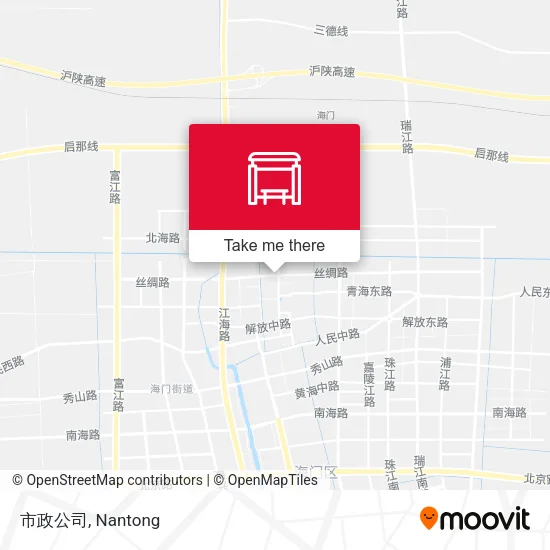 市政公司 map