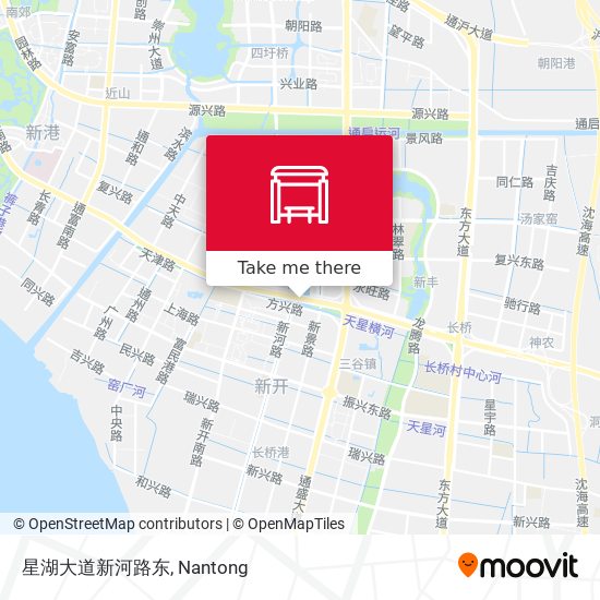 星湖大道新河路东 map