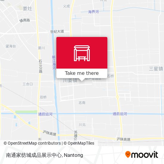 南通家纺城成品展示中心 map