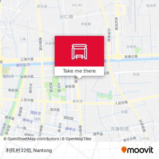 利民村32组 map