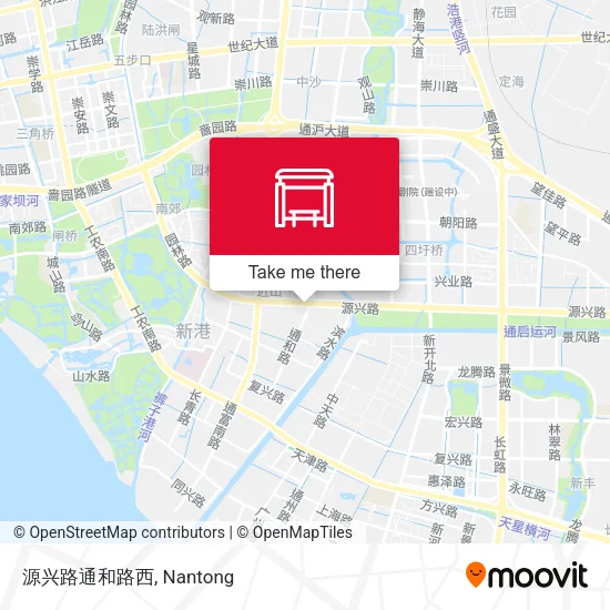 源兴路通和路西 map