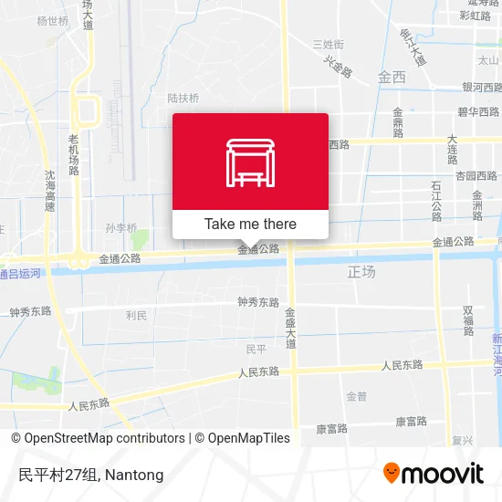 民平村27组 map